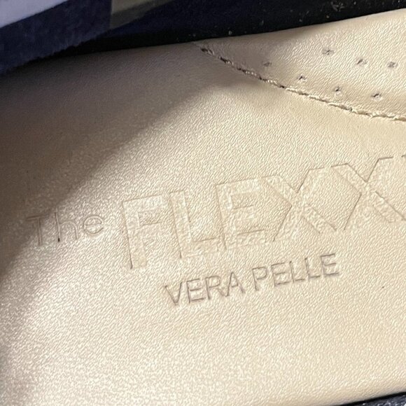 NEW The Flexx Jazz Tassel Loafer shoe navy suede 6.5 women - Picture 4 of 10